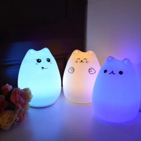 Silicone Touch Sensor LED Night Light