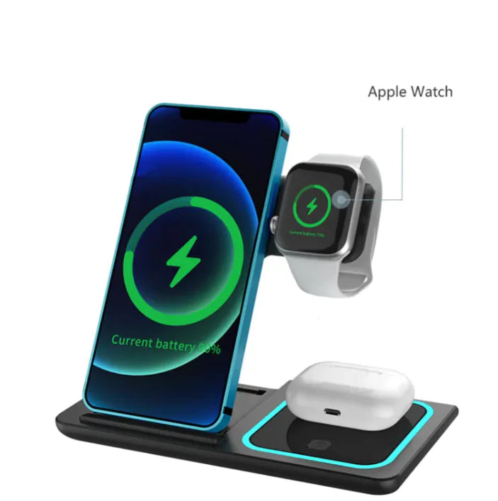 3-in-1 Wireless Foldable Charger